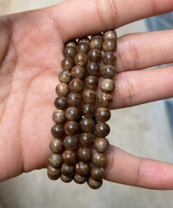 Vòng tay trầm hương tự nhiên 108 hạt - Tốc Rừng Việt Nam